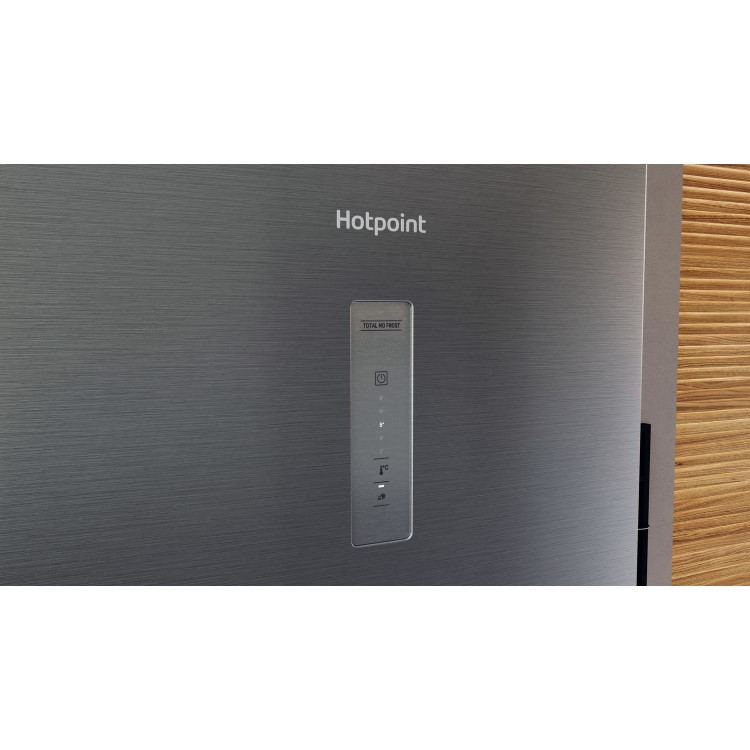 Refurbished Hotpoint 5HX82OSX Freestanding 335 Litre 60/40 Frost Free Fridge Freezer Stainless Steel