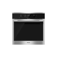 GRADE A2 - Light cosmetic damage - Miele H6160BPclst H 6160 BP EasyControl 8 Function Electric Built-in Single Oven With MoisturePlus And Pyrolytic Cleaning - CleanSteel