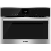 Miele H6500BMclst SensorTronic 1000W Multifunction Built-in Combi Microwave Oven With Food Probe - CleanSteel