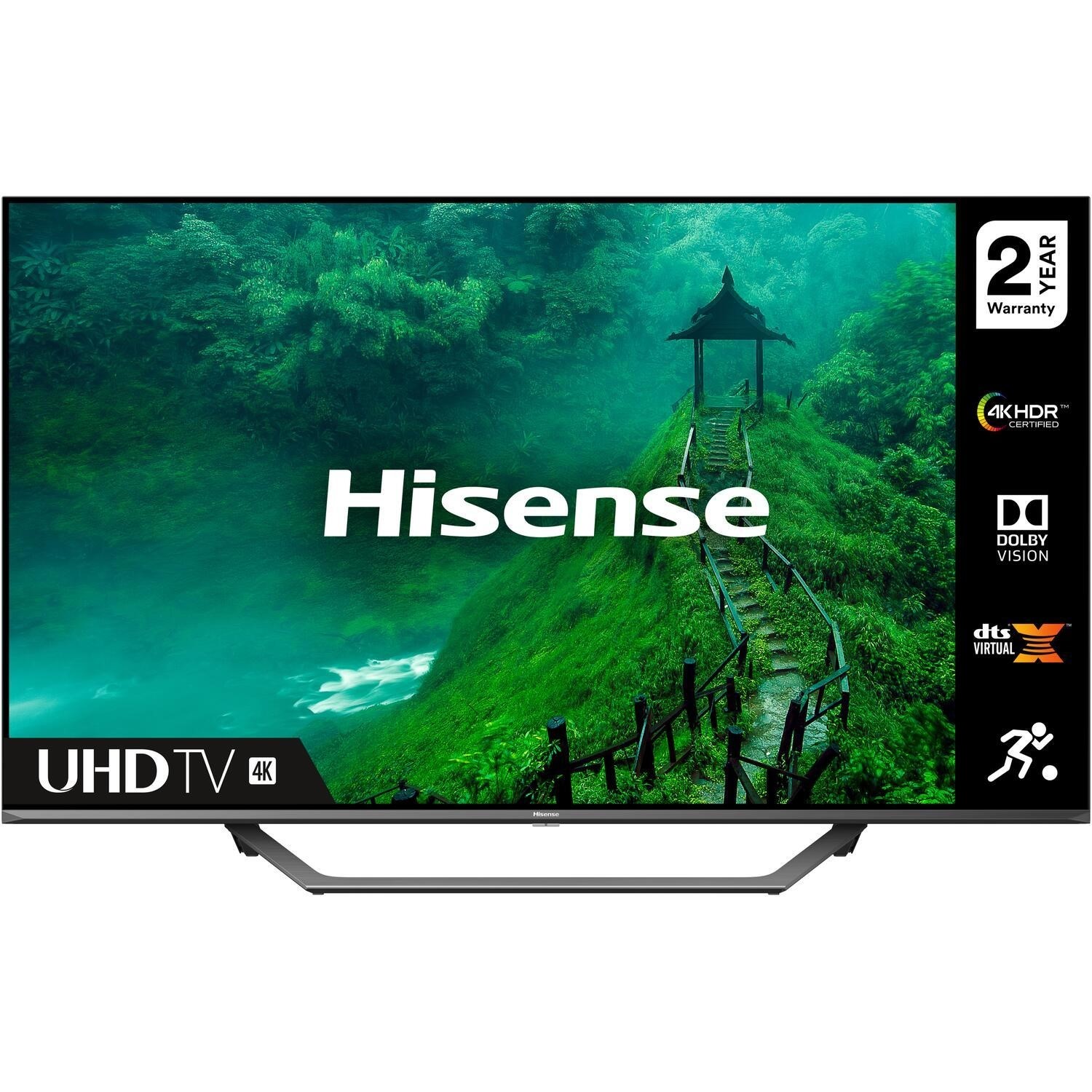 Refurbished Hisense 65 4K Ultra HD with HDR10 Freeview Play Smart TV