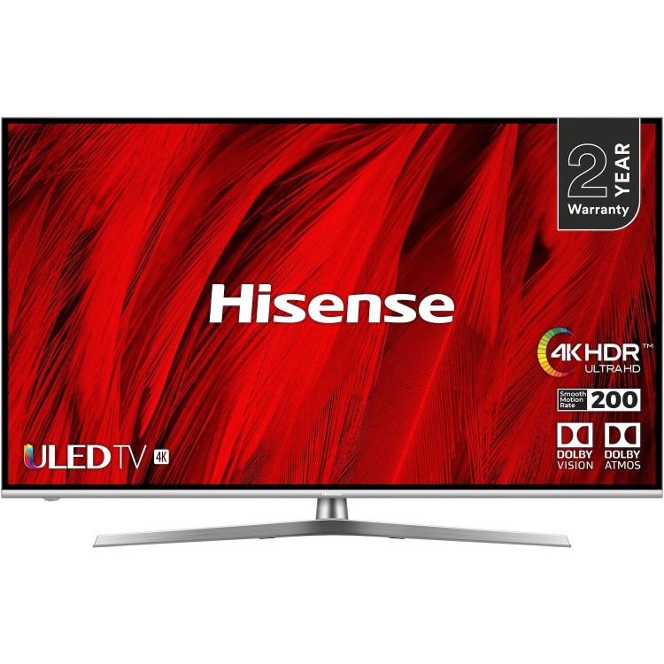 Hisense 65" H65U8B 4K Ultra HD Smart HDR10+ ULED TV with High Brightness