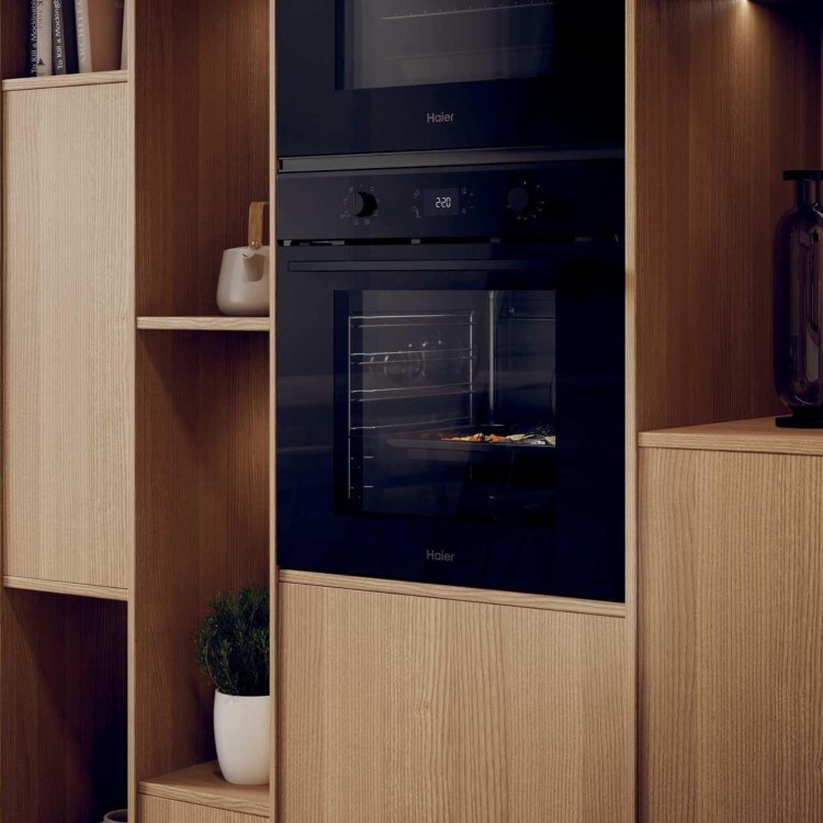 Haier ID Series 2 Electric Single Oven - Black