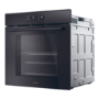 Haier Electric Single Oven With Steam clean - Black