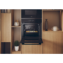 Haier Electric Single Oven With Steam clean - Black