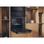 Haier Electric Single Oven With Steam clean - Black