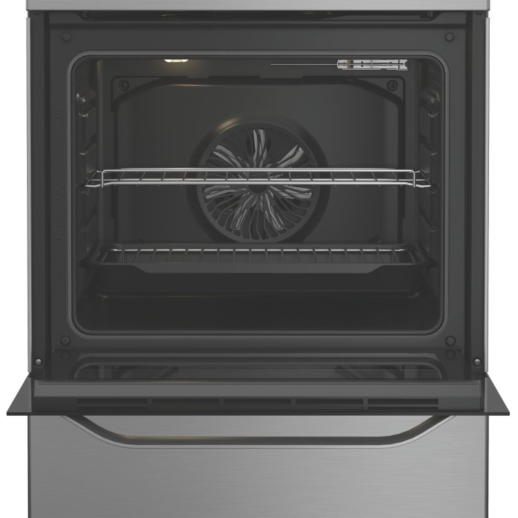 Hotpoint 60cm Electric Cooker - Stainless steel