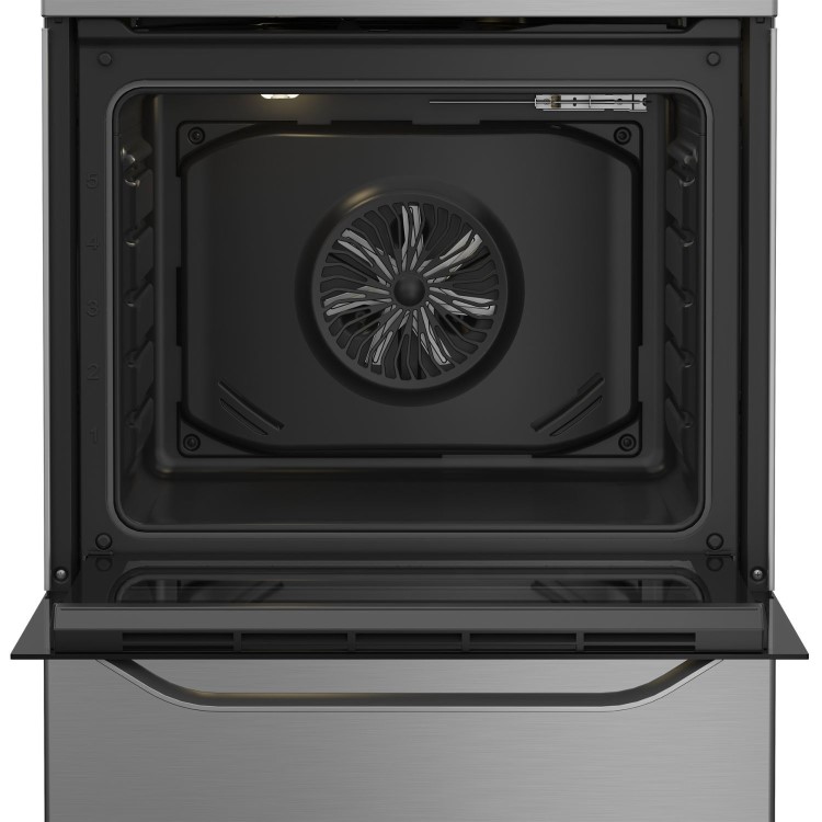 Hotpoint 60cm Electric Cooker - Stainless steel