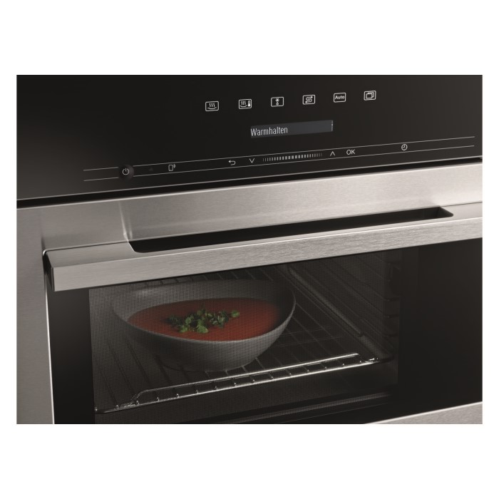 Miele H7140BMclst 1000W 46L Touch Control Builtin Combination