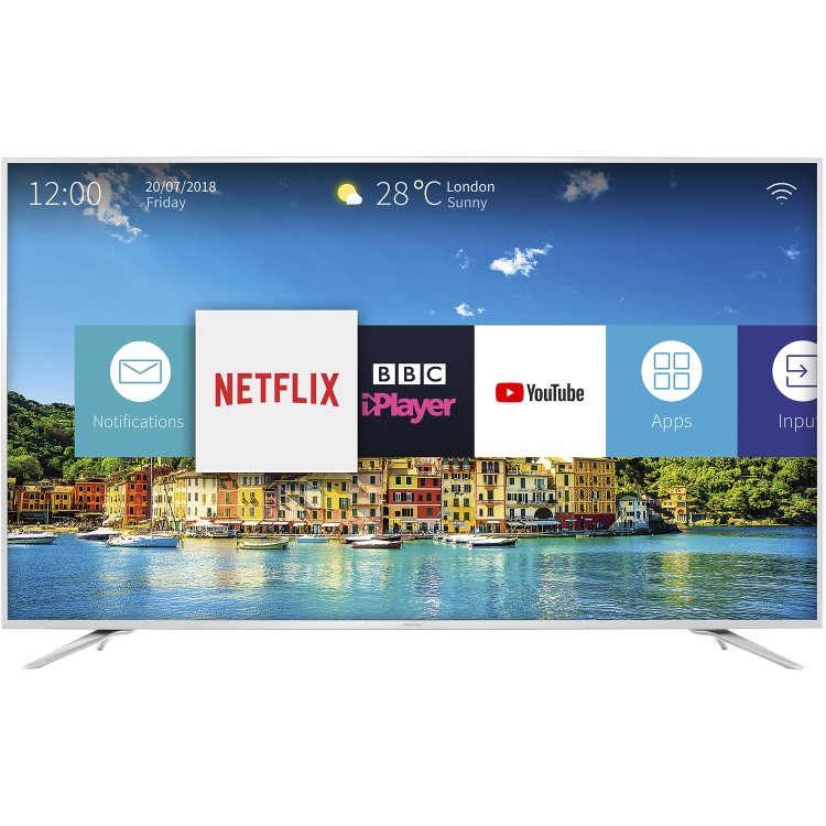 Hisense H75NEC6700 75" 4K Ultra HD HDR LED Smart TV with Freeview Play