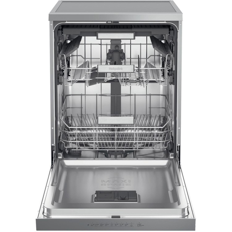 Hotpoint Maxi Space Freestanding Dishwasher - C-Rated, Silver