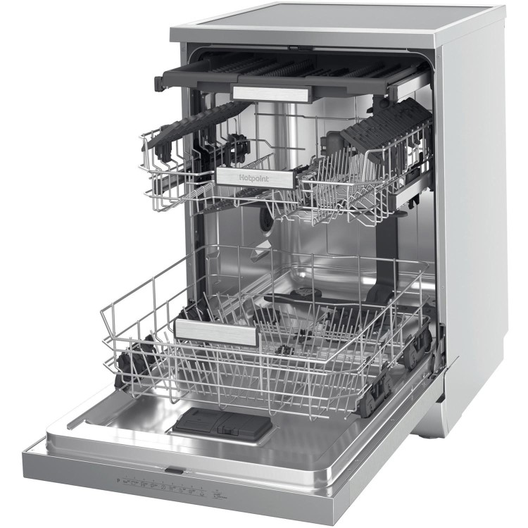 Hotpoint Maxi Space Freestanding Dishwasher - C-Rated, Silver