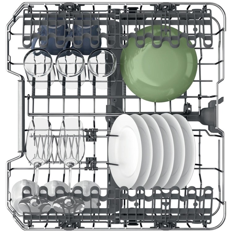 Hotpoint Maxi Space Freestanding Dishwasher - C-Rated, Silver