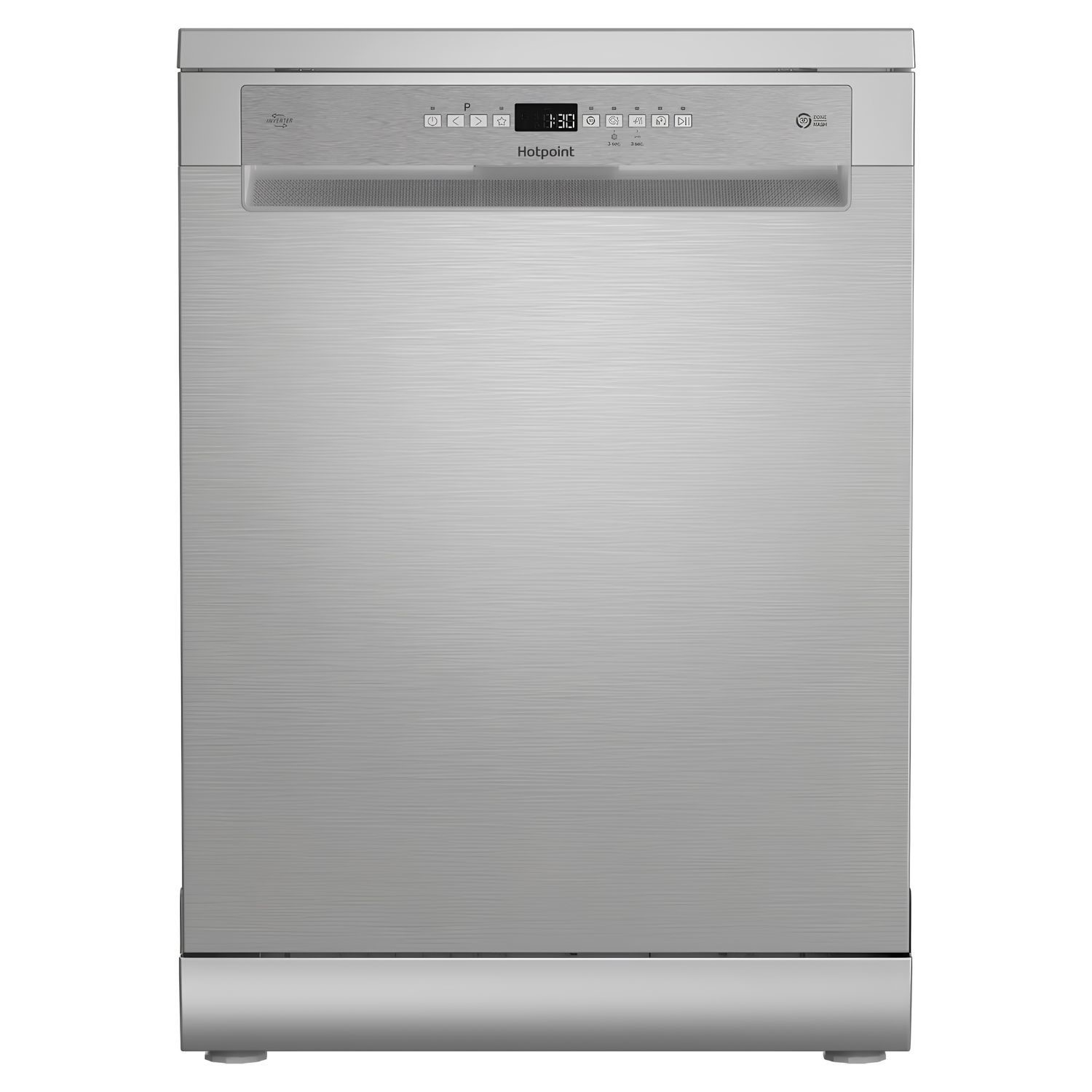Hotpoint H7FHP61XUK 60cm Dishwasher in Stainless Steel Place Setting A