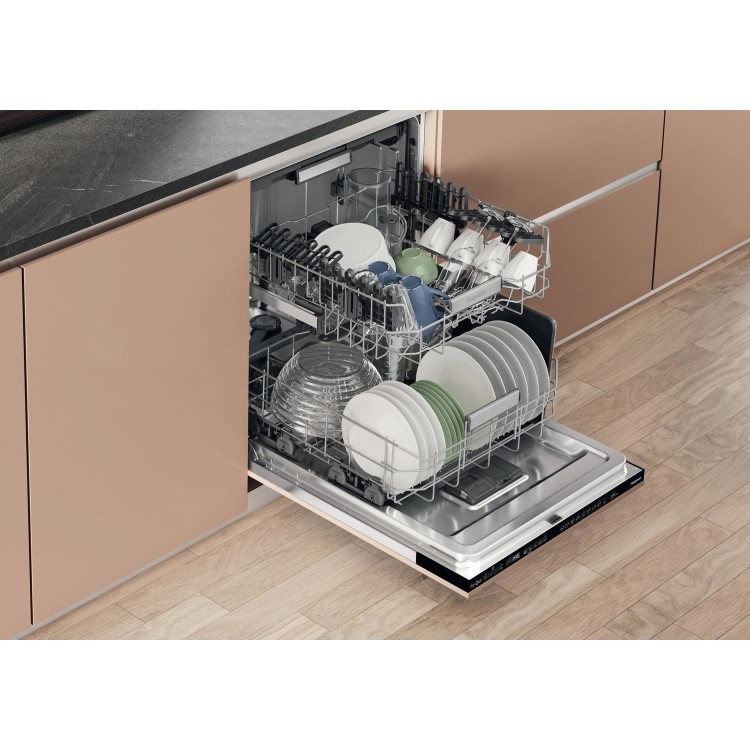 Refurbished Hotpoint H7IHP42LUK 15 Place Fully Integrated Dishwasher
