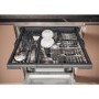 Hotpoint Maxi Space Integrated Dishwasher - C-Rated Black control panel