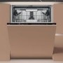 Hotpoint Maxi Space Integrated Dishwasher - C-Rated Black control panel