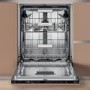 Hotpoint Maxi Space Integrated Dishwasher - C-Rated Black control panel