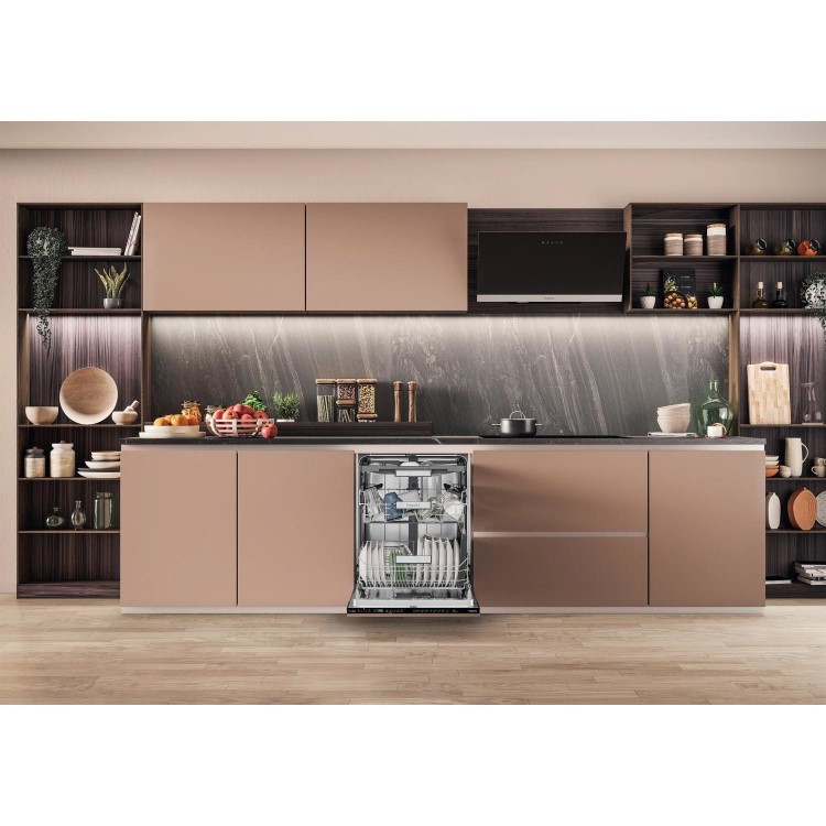 Refurbished Hotpoint H7IHP42LUK 15 Place Fully Integrated Dishwasher