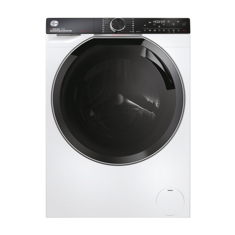 Refurbished Hoover H-Wash 700 H7W412MBC-80 Freestanding 12KG 1400 Spin Washing Machine White