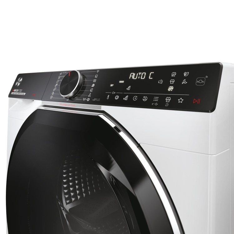 Refurbished Hoover H-Wash 700 H7W412MBC-80 Freestanding 12KG 1400 Spin Washing Machine White
