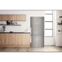 GRADE A2 - Hotpoint H84BE72XO3UK American Style Frost Free Freestanding Fridge Freezer - Silver