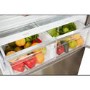 GRADE A2 - Hotpoint H84BE72XO3UK American Style Frost Free Freestanding Fridge Freezer - Silver