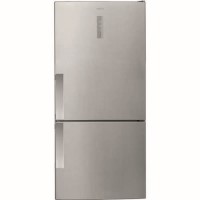 GRADE A2 - Hotpoint H84BE72XO3UK American Style Frost Free Freestanding Fridge Freezer - Silver