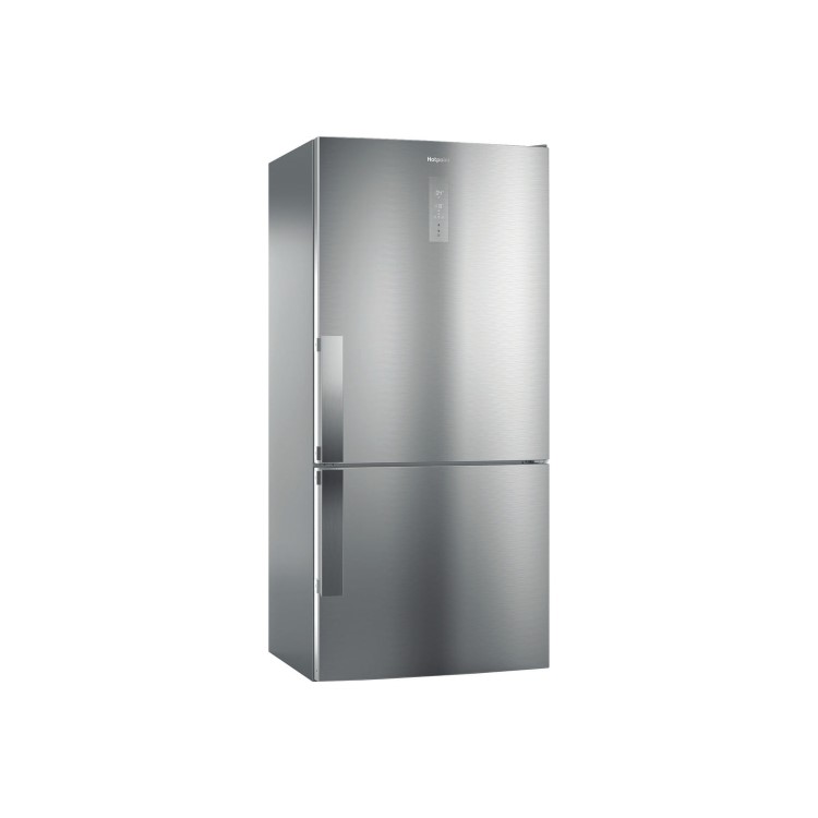 Refurbished Hotpoint H84BE72X Freestanding 588 Litre 60/40 Frost Free Fridge Freezer Inox