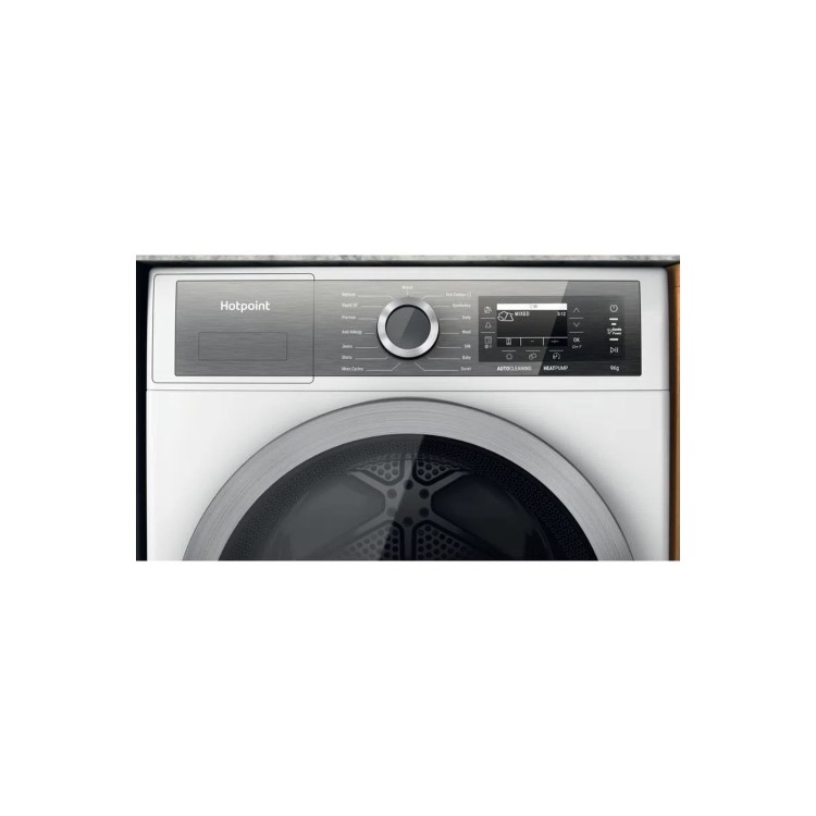 Hotpoint GentlePower 9kg Heat Pump Tumble Dryer - White