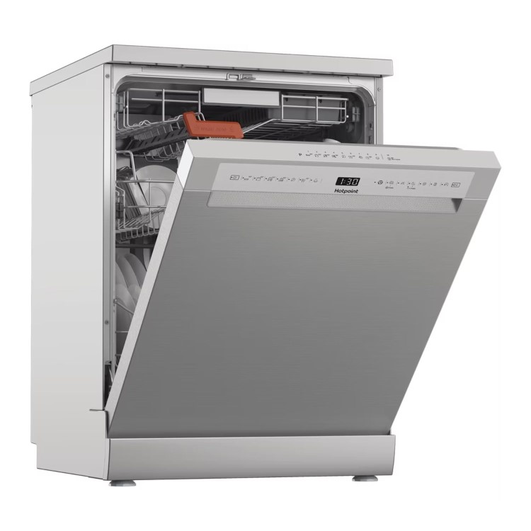 Hotpoint Freestanding Dishwasher - A-rated Inox