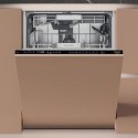 H8IHP42LUK Hotpoint Hydroforce Integrated Dishwasher - C-Rated, Black control panel