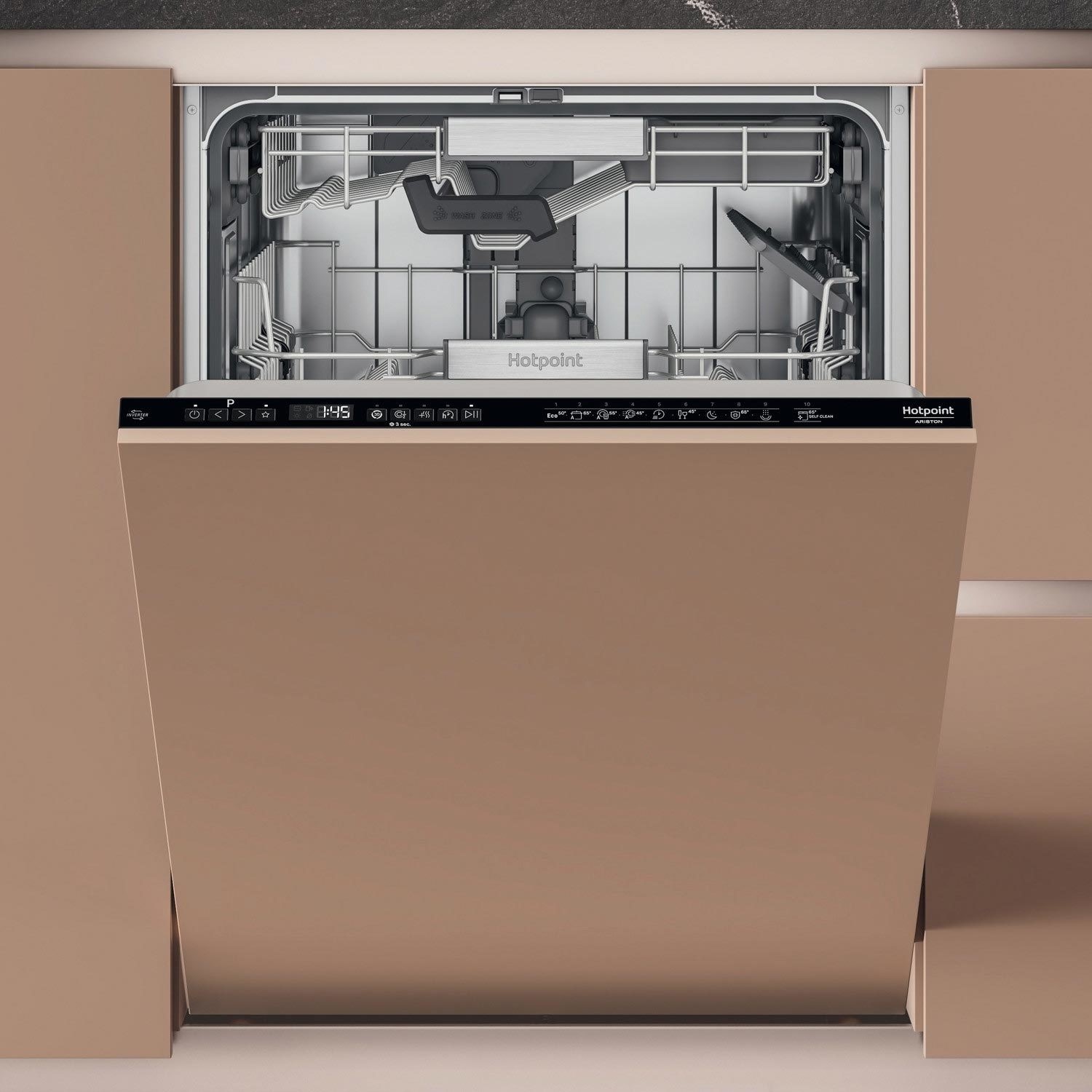 Hotpoint H8IHP42LUK Hydroforce 14 Place Settings Fully Integrated Dishwasher