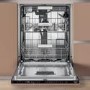 Refurbished Hotpoint Hydroforce H8IHP42LUK 14 Place Integrated Dishwasher