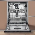 Hotpoint Hydroforce Integrated Dishwasher - C-Rated, Black control panel
