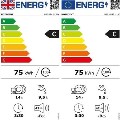 Hotpoint Hydroforce Integrated Dishwasher - C-Rated, Black control panel