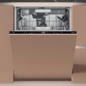 H8IHT59LSUK Hotpoint Hydroforce Integrated Dishwasher - B-Rated, Black control panel