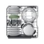 Hotpoint Hydroforce Integrated Dishwasher - B-Rated, Black control panel