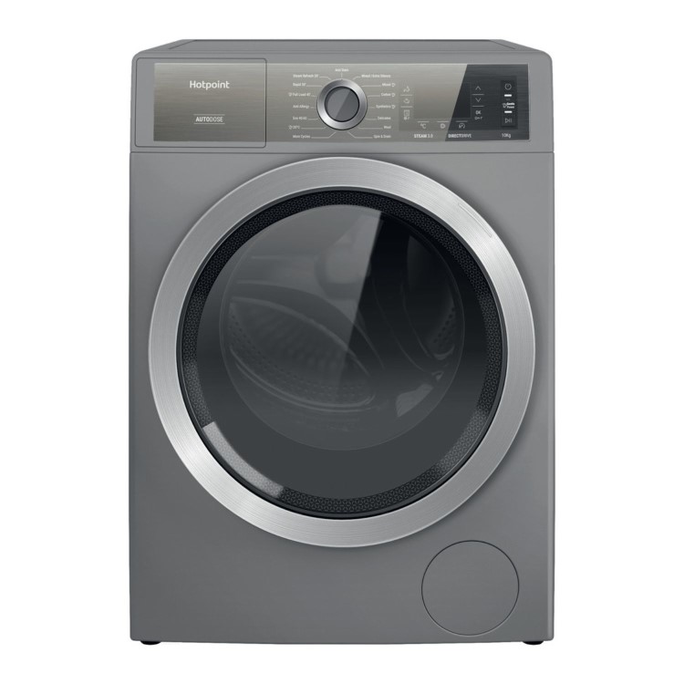 Hotpoint GentlePower 10kg 1400rpm Washing Machine - Silver
