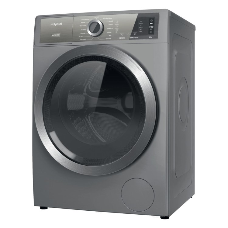 Hotpoint GentlePower 10kg 1400rpm Washing Machine - Silver