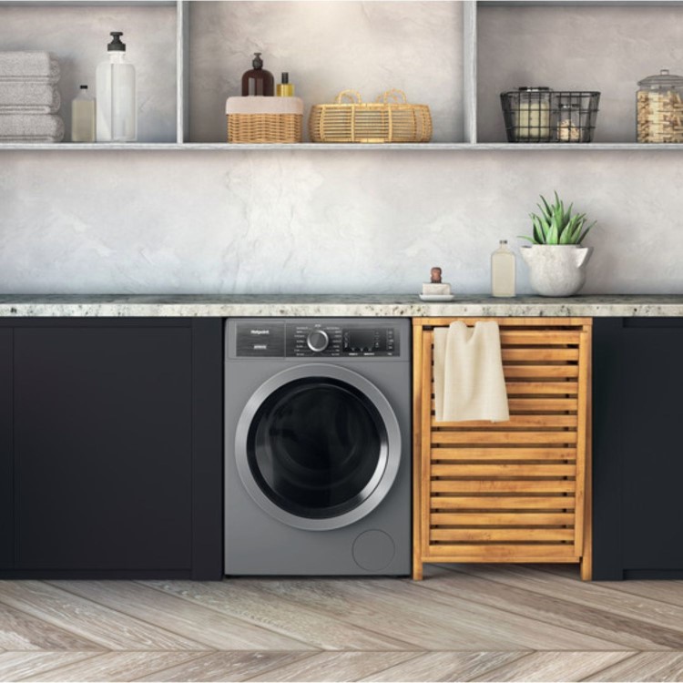 Hotpoint GentlePower 10kg 1400rpm Washing Machine - Silver