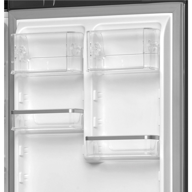 Hotpoint 368 Litre 60/40 Freestanding Fridge Freezer - Black Stainless Steel