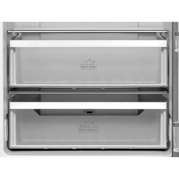 Hotpoint 368 Litre 60/40 Freestanding Fridge Freezer - Black Stainless Steel