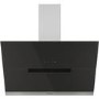 Haier 90cm Angled Cooker Hood - Black