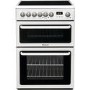 GRADE A2 - Hotpoint HAE60PS 60cm Double Oven Electric Cooker with Ceramic Hob - Polar White