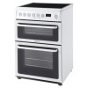 GRADE A2 - Hotpoint HAE60PS 60cm Double Oven Electric Cooker - Polar White