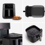 Hisense HAF1800DCDUK 6.3L Air Fryer with Touch Colour Display - Black