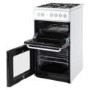 GRADE A2 - Hotpoint HAG51P 50cm Twin Cavity Gas Cooker - White