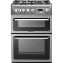 Hotpoint HAG60G 60cm Double Oven Gas Cooker - Graphite
