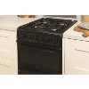 GRADE A2 - Hotpoint HAGL51K Creda Collection 50cm Double Cavity Gas Cooker Black