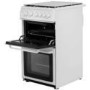 Refurbished Hotpoint HAGL51P 50cm Double Cavity Gas Cooker White